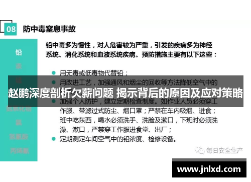 赵鹏深度剖析欠薪问题 揭示背后的原因及应对策略